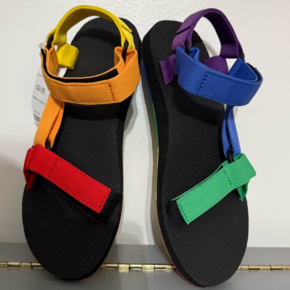 Men’s Teva Multicolor Strappy Sandals